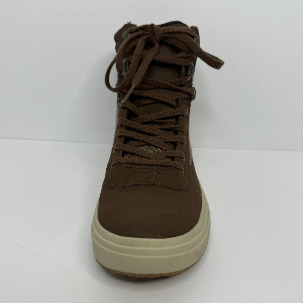 Merrell Holly 2 J003766 Women's 8 Oak Waterproof Round Toe Lace Up Winter Boots